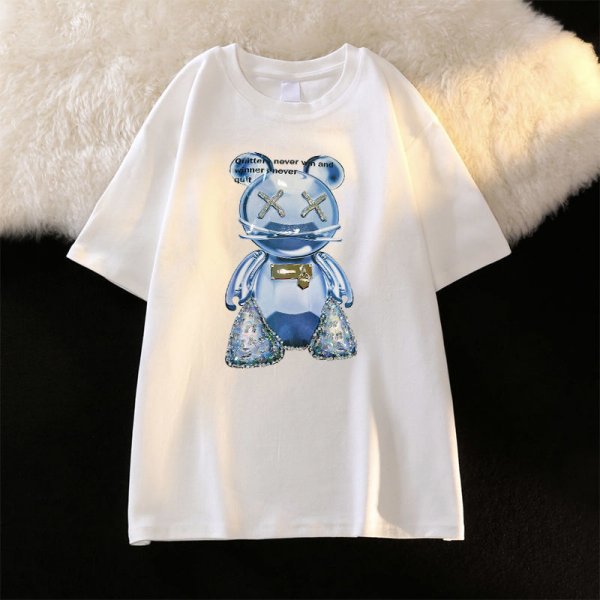 Women's Loose Plus Size Short Sleeve sizehirt